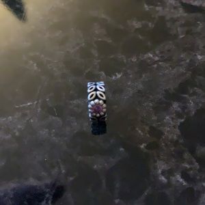 Spacer leaves and purple charm